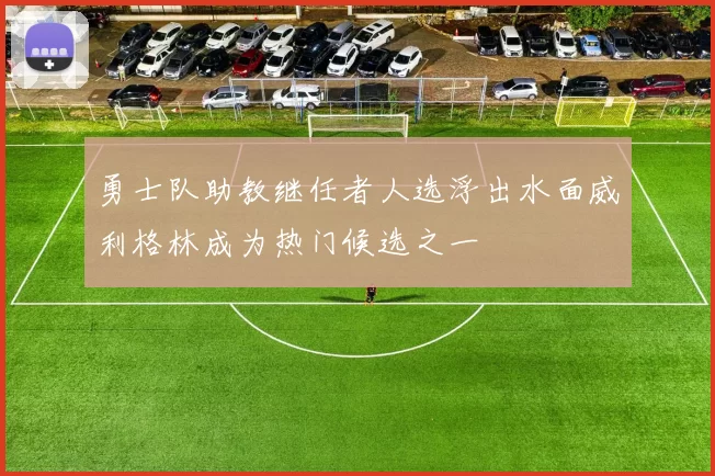 勇士队助教继任者人选浮出水面威利格林成为热门候选之一